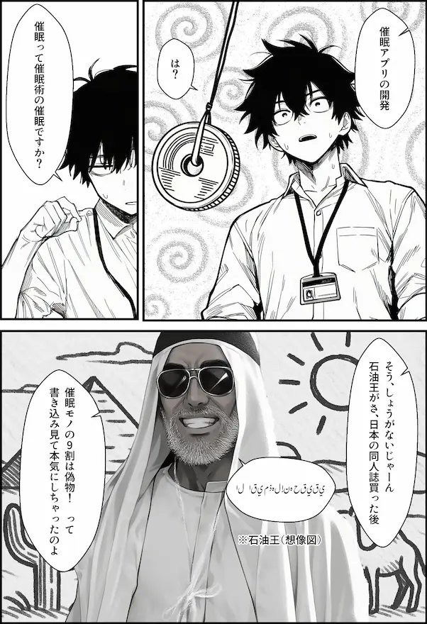 仕事を押し付けてくるパワハラ女社員2人を催●アプリでこらしめる話